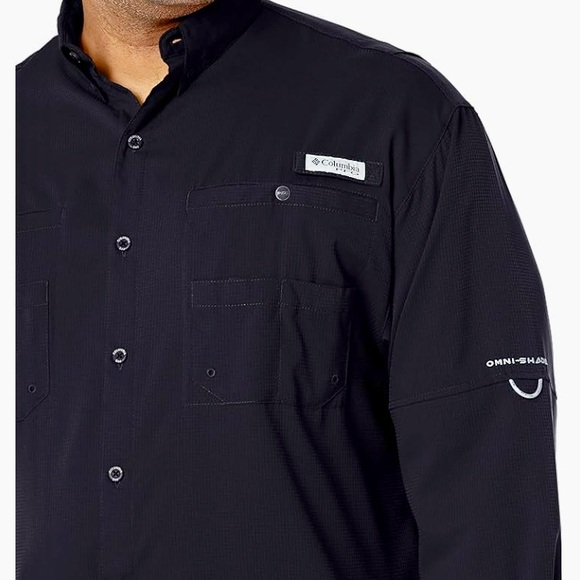 Columbia Mens PFG Tamiami li UPF 40 Long Sleeve Sport Shirt. UV protection. XL - Picture 2 of 12